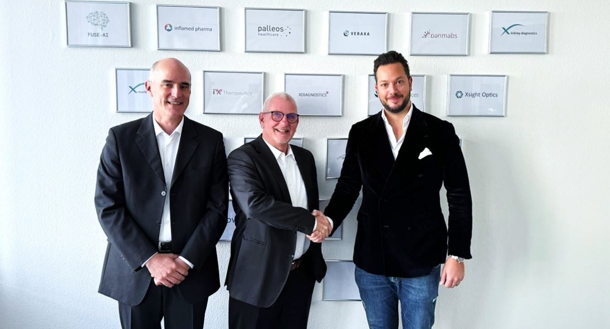 Giancarlo Rizzoli, CEO of 4D Lifetec, Arne Faisst, Chairman of 4D Lifetech and Oliver R Baumann, CEO of Xlife Sciences