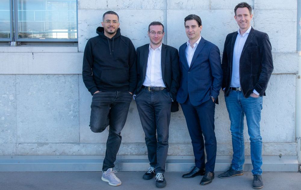 Taurus co-founders (left to right): Lamine Brahimi, Dr Jean-Philippe Aumasson, Oren-Olivier Puder, Sebastien Dessimoz