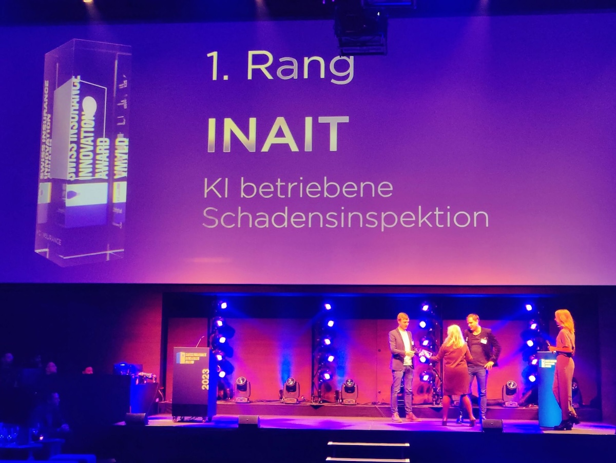 INAIT Bumpt wins Swiss Insurance Awards First Prize
