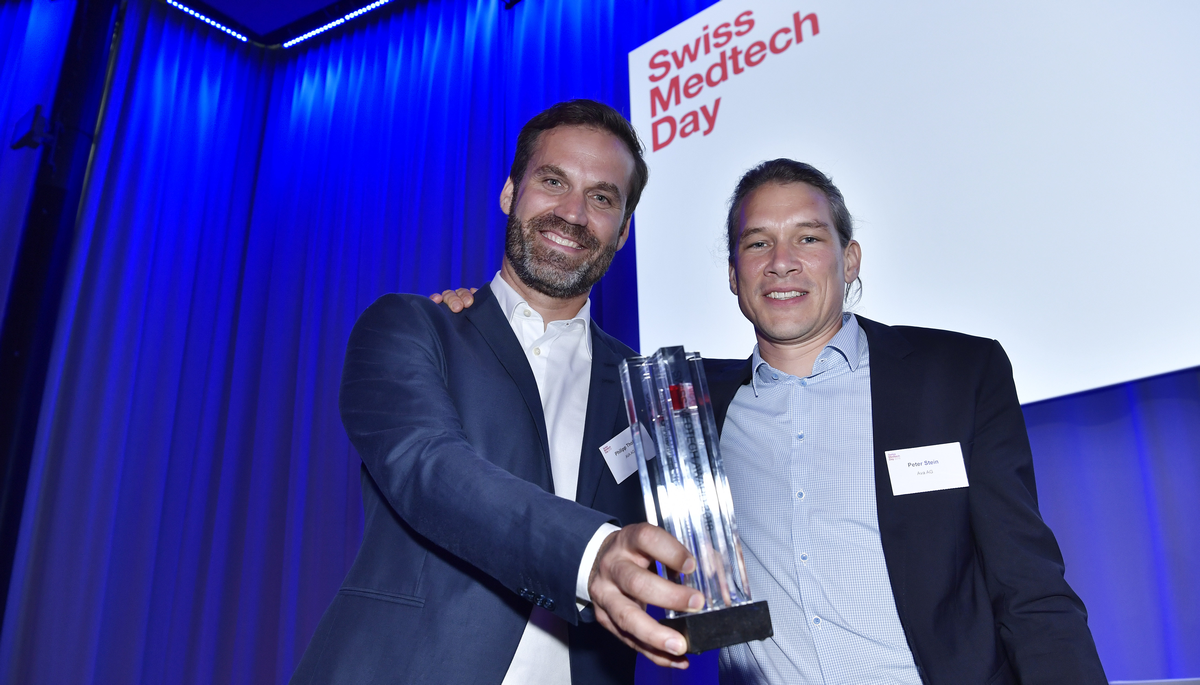 A digital health startup wins the Swiss Medtech Award 2018